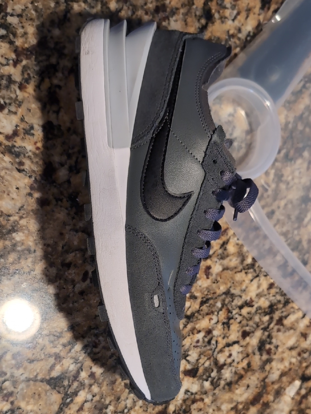 Nike Black and White Low-Profile Runner